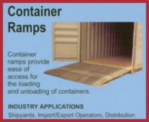 container ramps forklift ramps