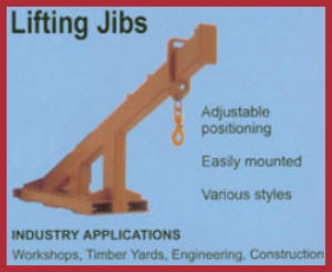 lifting jibs forklift attachment